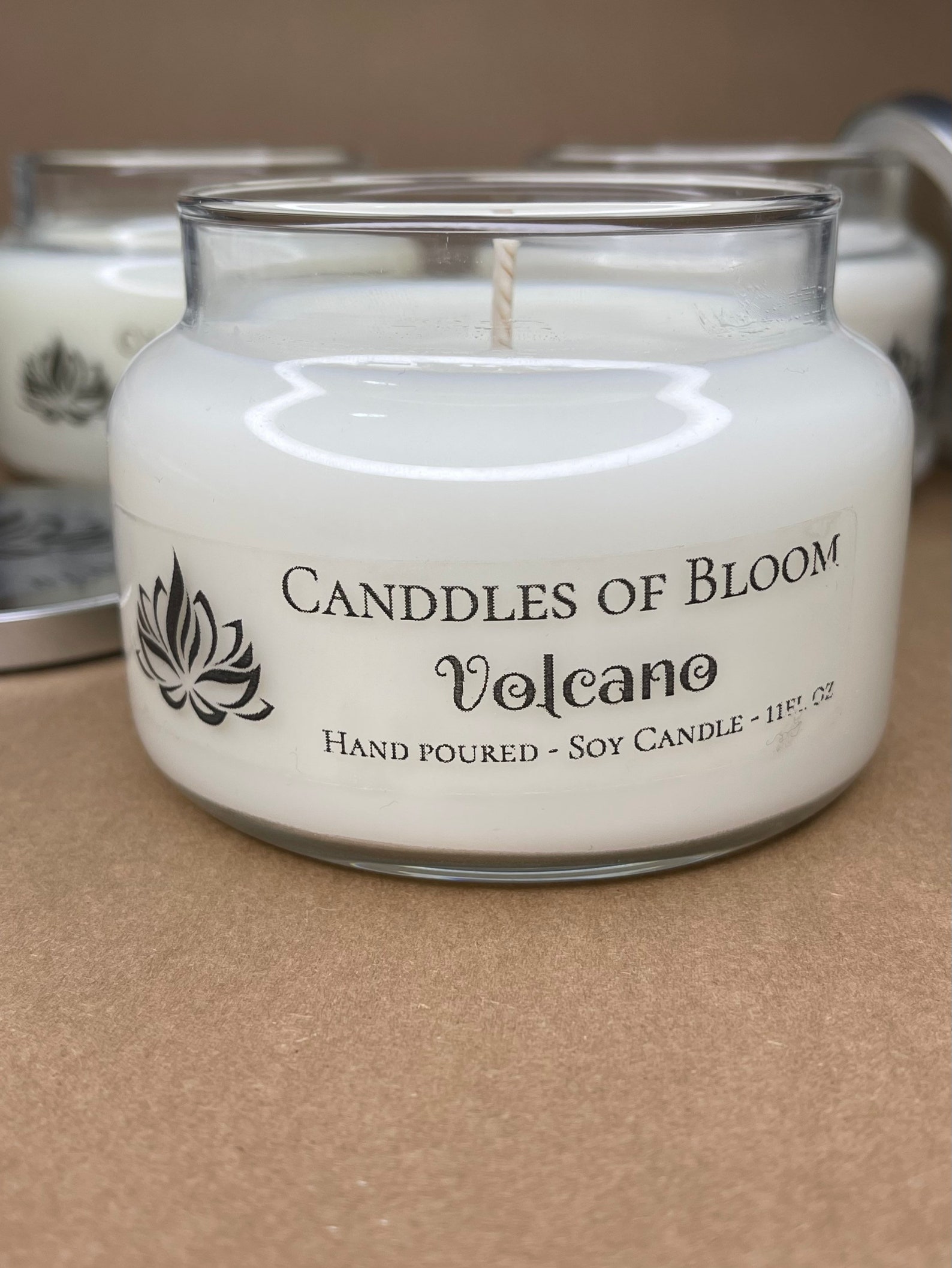 Volcano Scented Candle Etsy