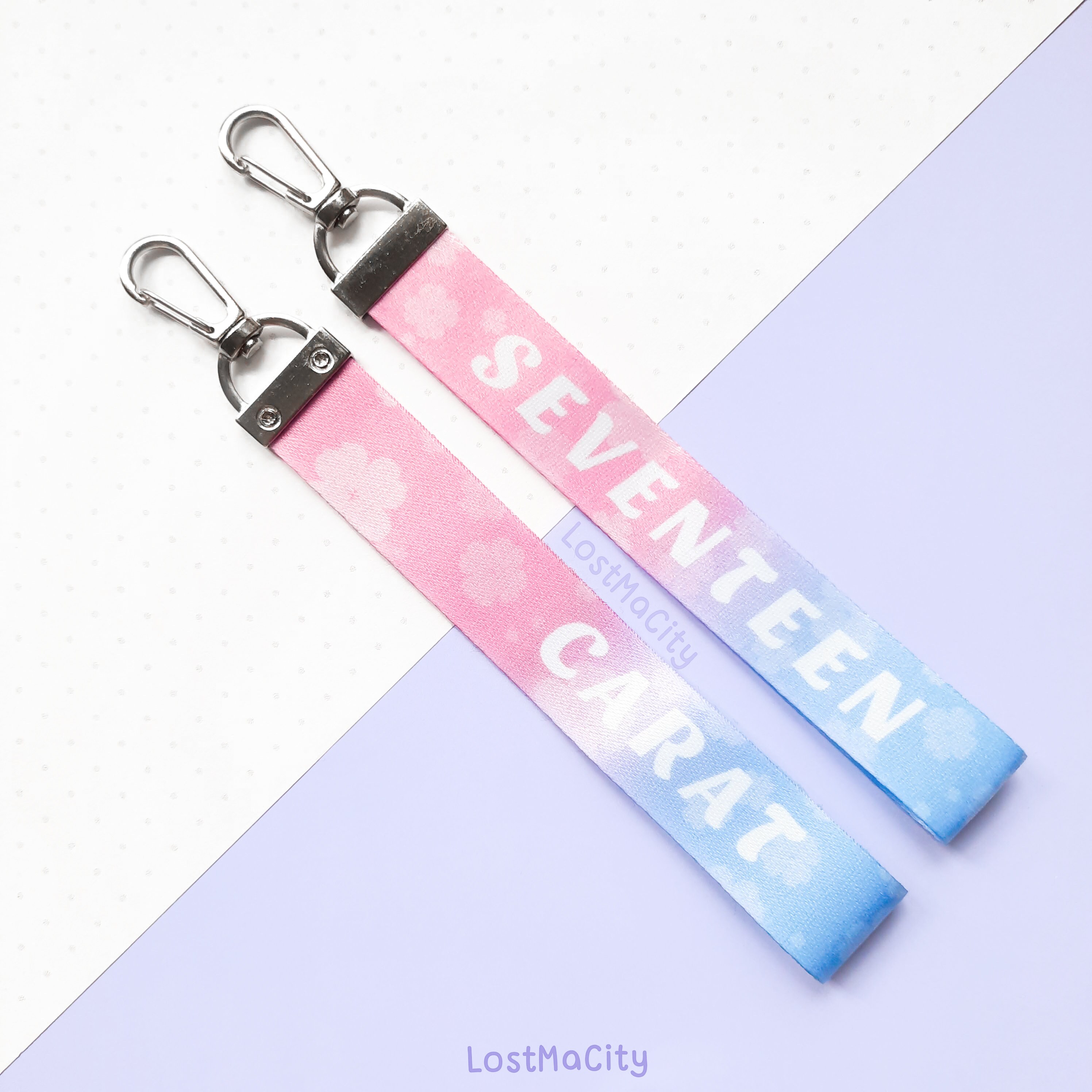 SEVENTEEN Light Stick Strap | K-pop Keychain | CARAT | Svt Diamond