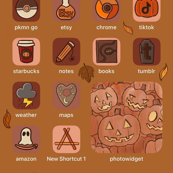 Halloween iOS 14 Icon Erweiterungspaket