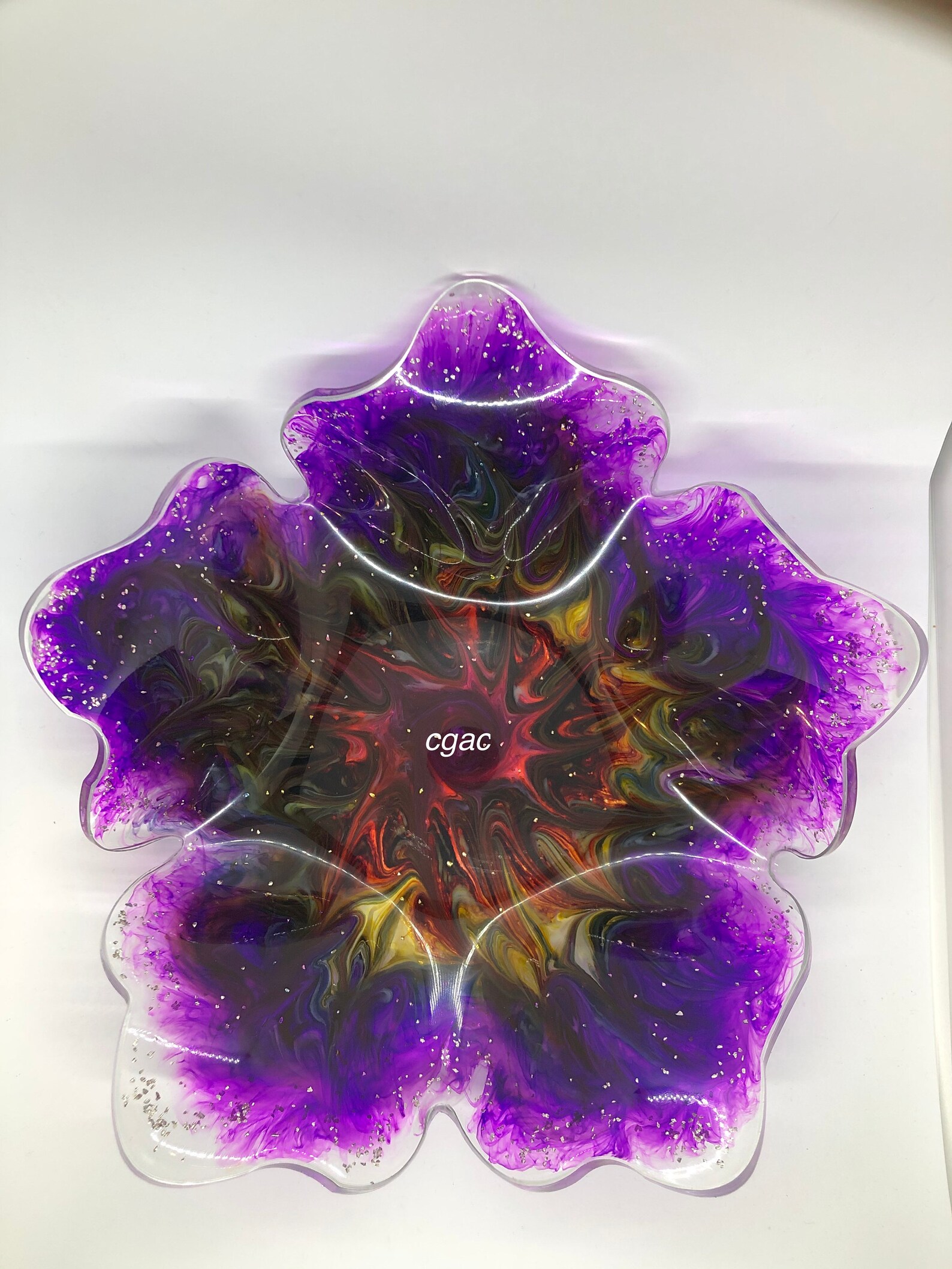 Epoxy Resin BowlResin Art3D Flower Resin BowlHome Etsy