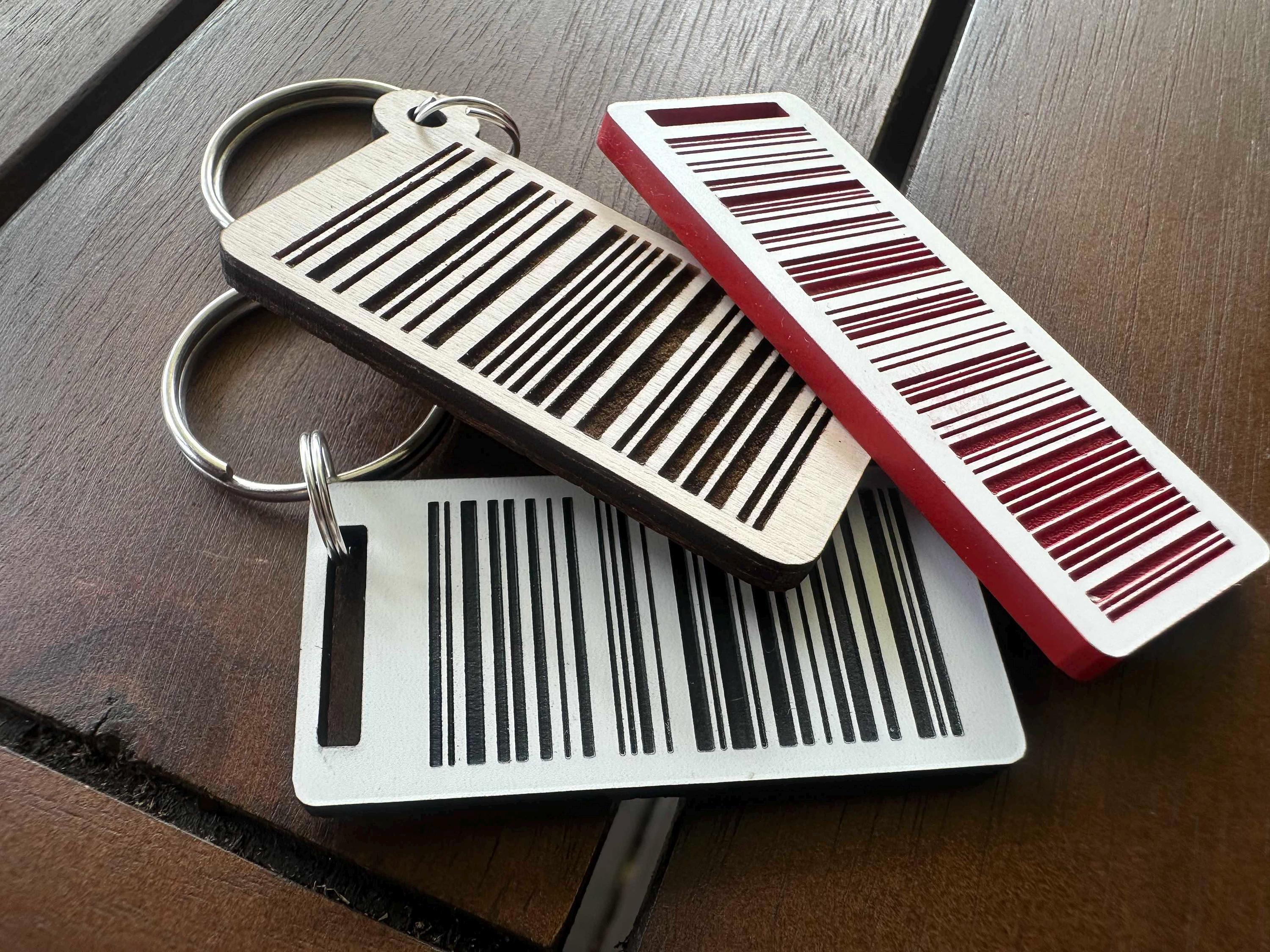 Bar Code Keychain - For Gyms, Stores, and More