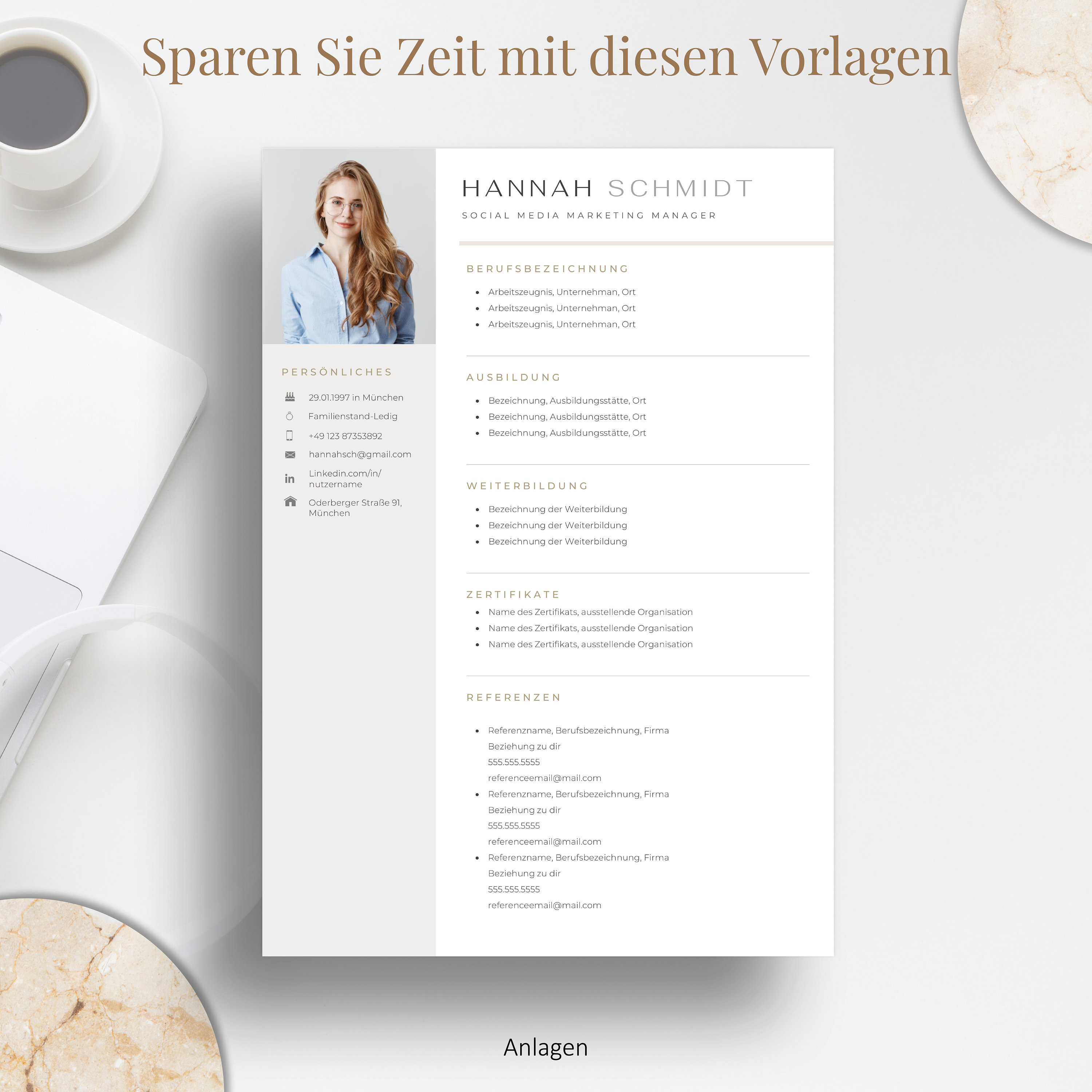 Google Docs Lebenslauf Vorlage Kostenlos