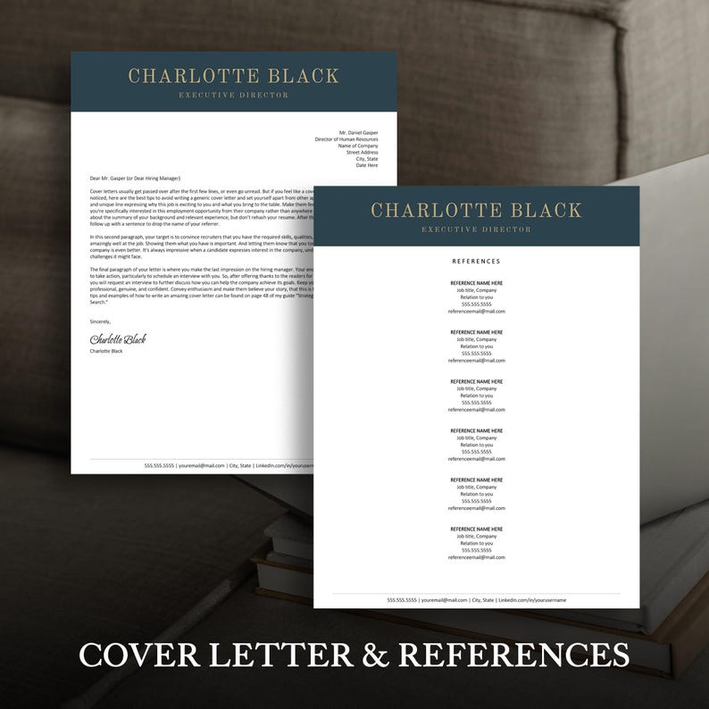 Executive Resume Template: ATS-Friendly Modern CEO Design for Word, Google Docs image 5