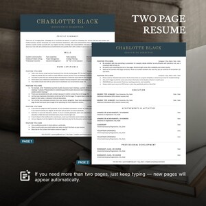 Executive Resume Template: ATS-Friendly Modern CEO Design for Word, Google Docs image 4