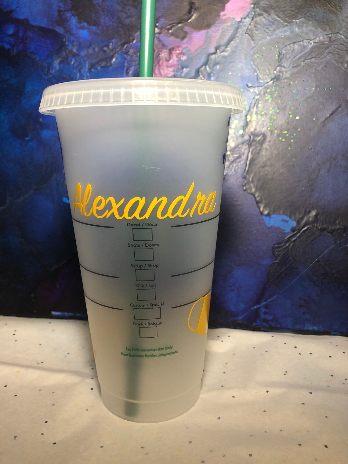 SUNY POLY Strong Starbucks Iced Coffee Cup Etsy