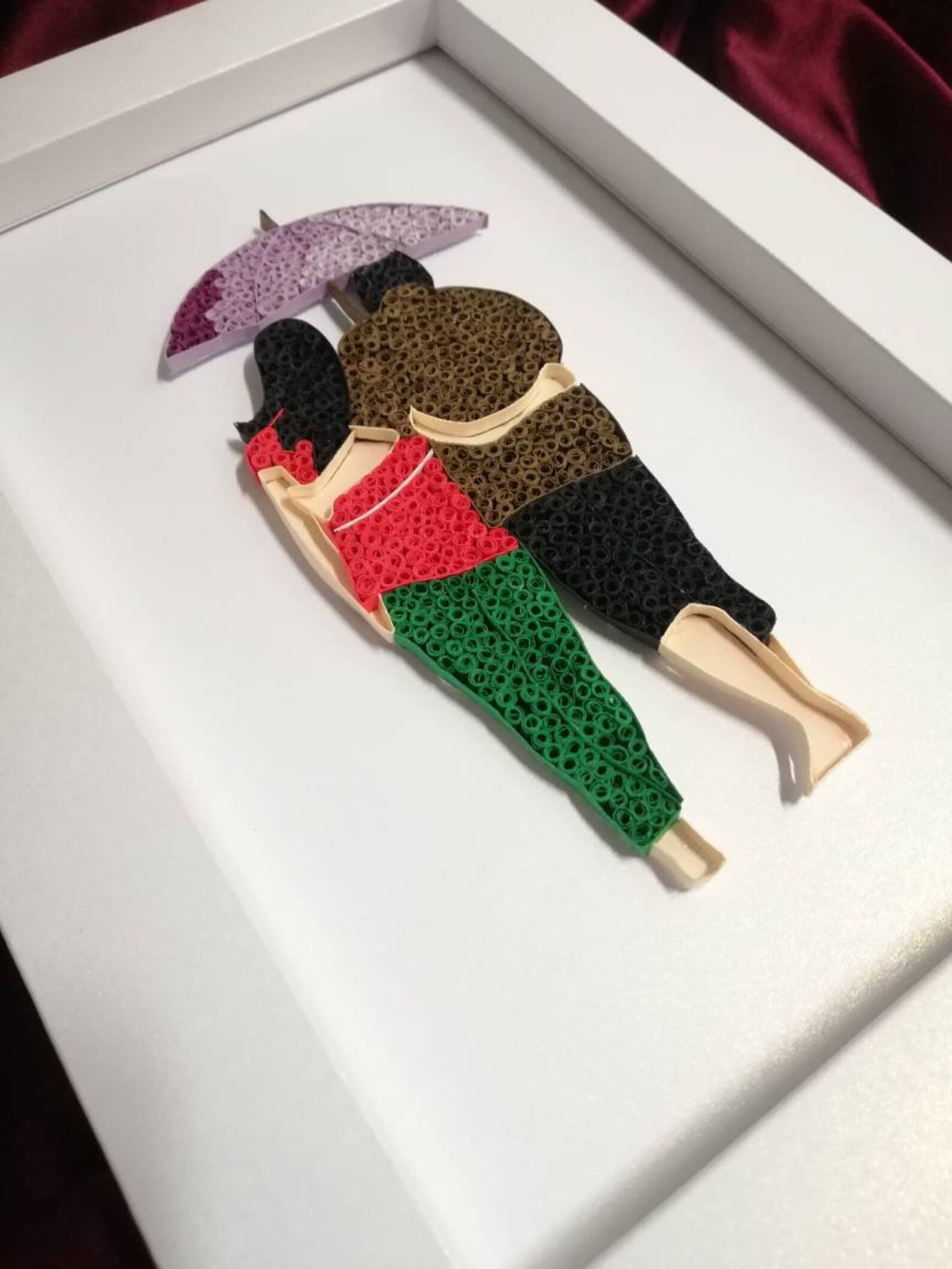 Quilling Wall Art Perfect cute couple gift for Etsy