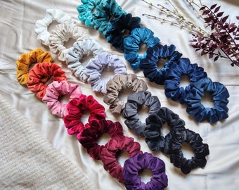 Velvet scrunchies, Soft scrunchies Australia, Cheap gift for teenage girls, Cute gift for girlfriend, Popular right now for women, Hair ties