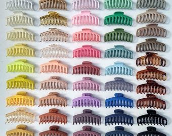 Large Hair Claw Clip: Strong Grip for Thick Hair (11cm)