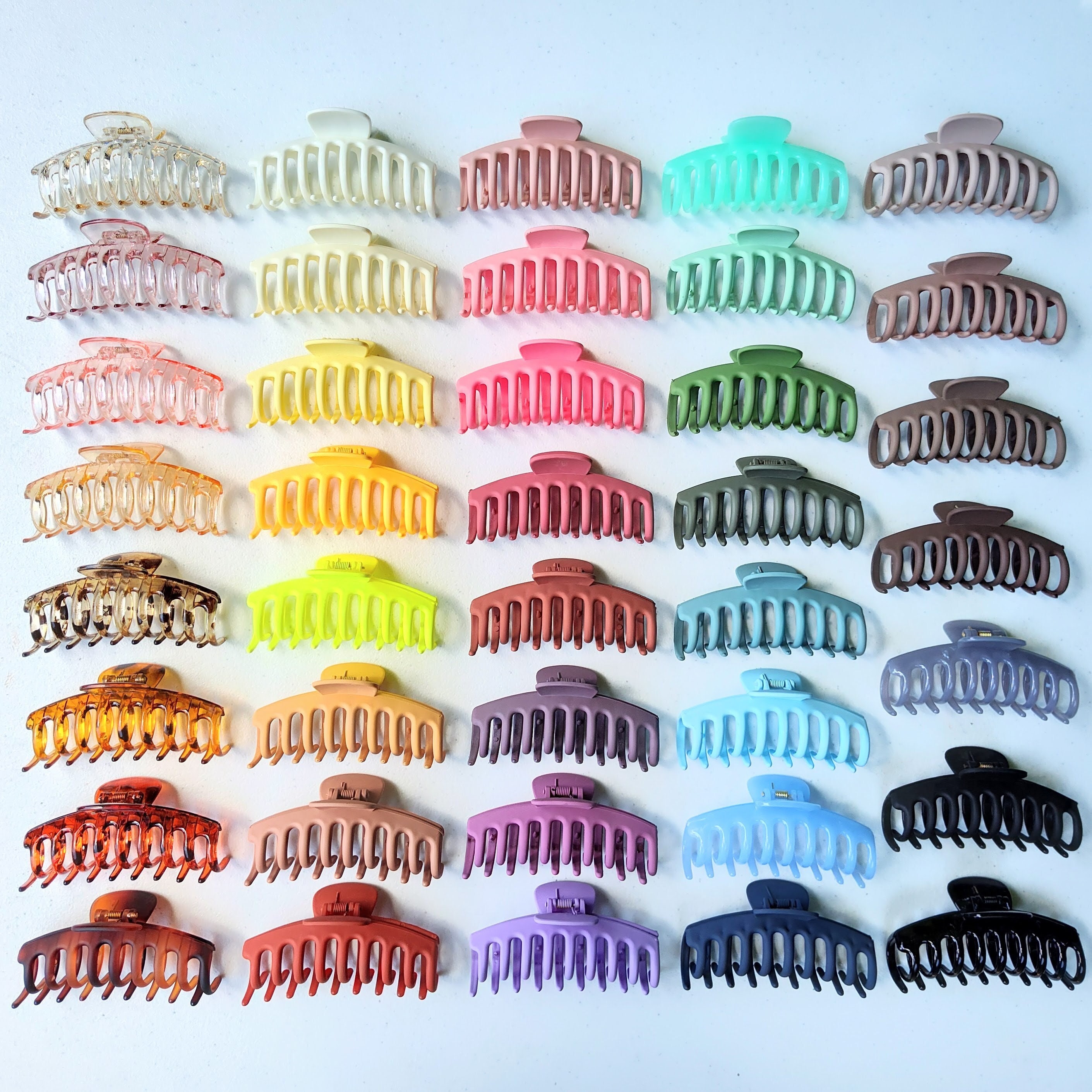 Large Hair Claw Clips, Large Claw Clips, Oversized Hair Clips, Jumbo Hair Claw Clips, Hair Accessories, Thick Hair Clip for Teenage Girl