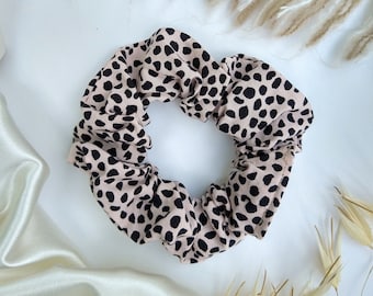 Cheetah Print Scarf Scrunchie: Scarf Tie, Animal Accessory
