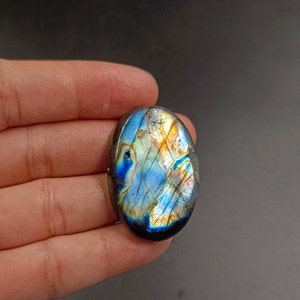 Beautiful Labradorite Stone, Natural Labradorite Cabochon, AAA+ Quality Labradorite Spectro lite Cabochon For Jewelry Making Christmas Gift