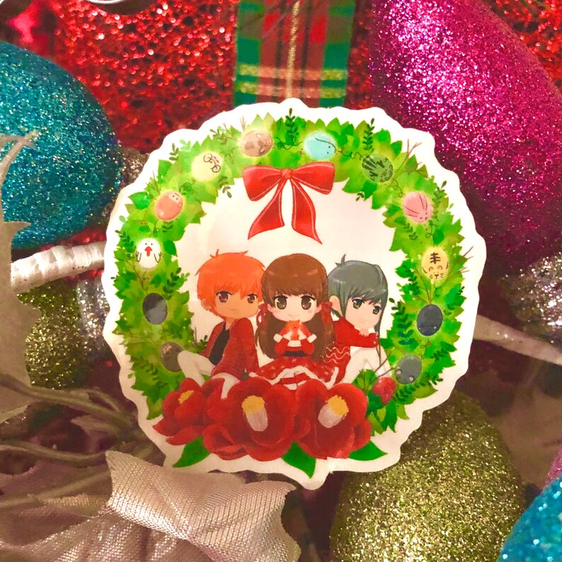 Fruits Basket Christmas Stickers
