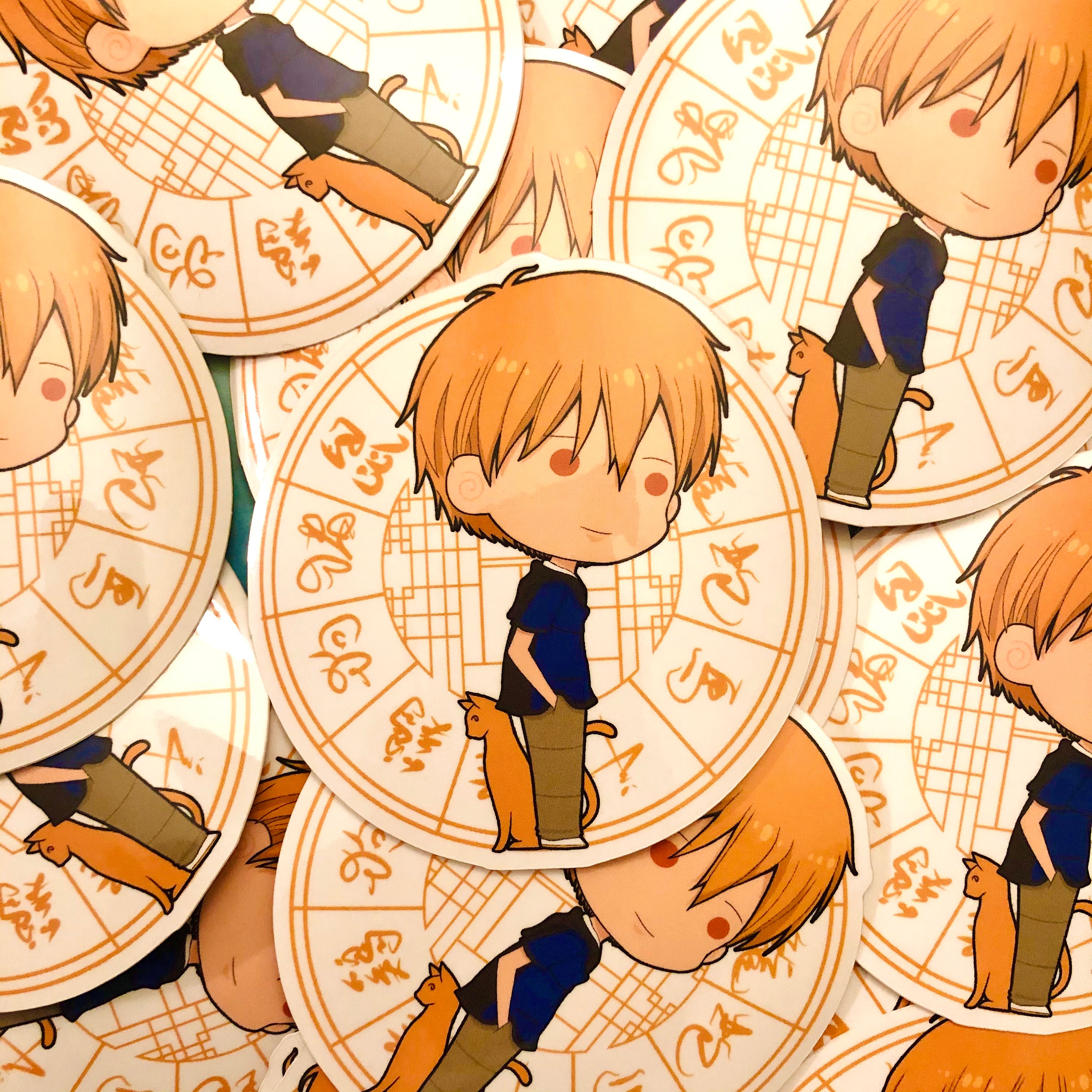 Fruits Basket Chibi Stickers Etsy