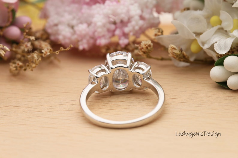 Engagement Ring,Wedding ring,Promise ring,Oval Cut,3.5Carats,Customized ring