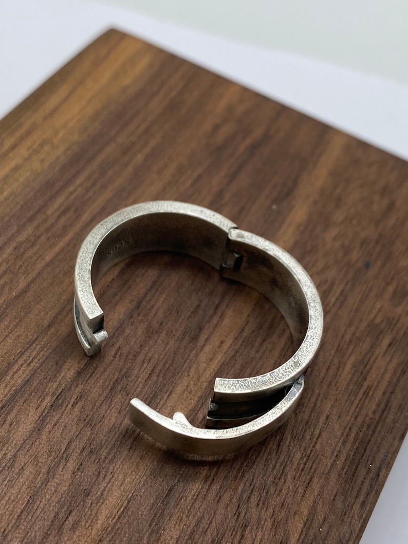 Hinged Ring for Large Knuckles Men's Band Personalized Etsy