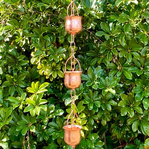 Copper Rain Chain Etsy
