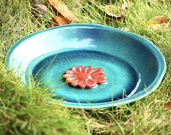 Ceramic bird hotsell cage bowls