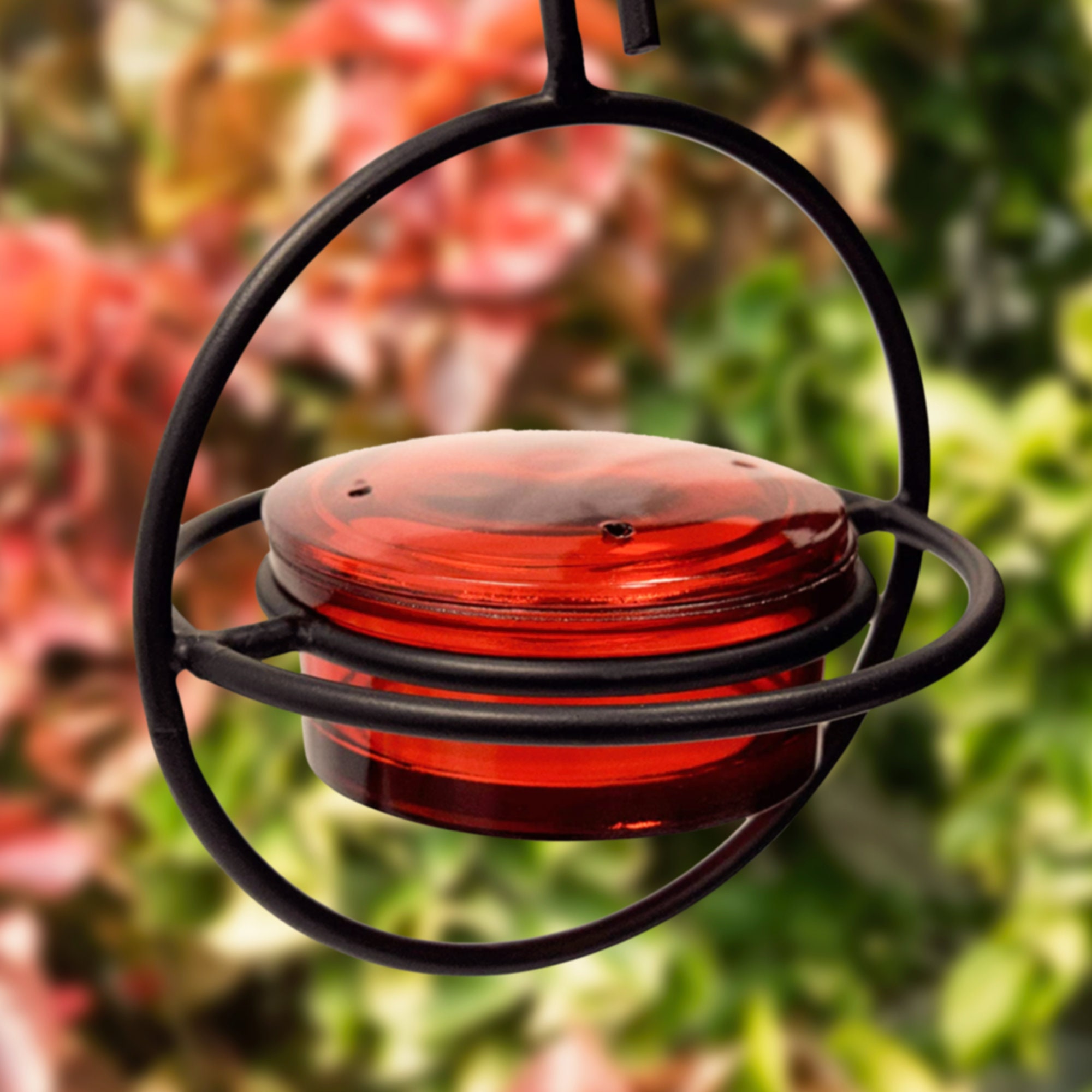 Hanging Metal Hummingbird Feeder Hummingbird Perch Feeder Etsy