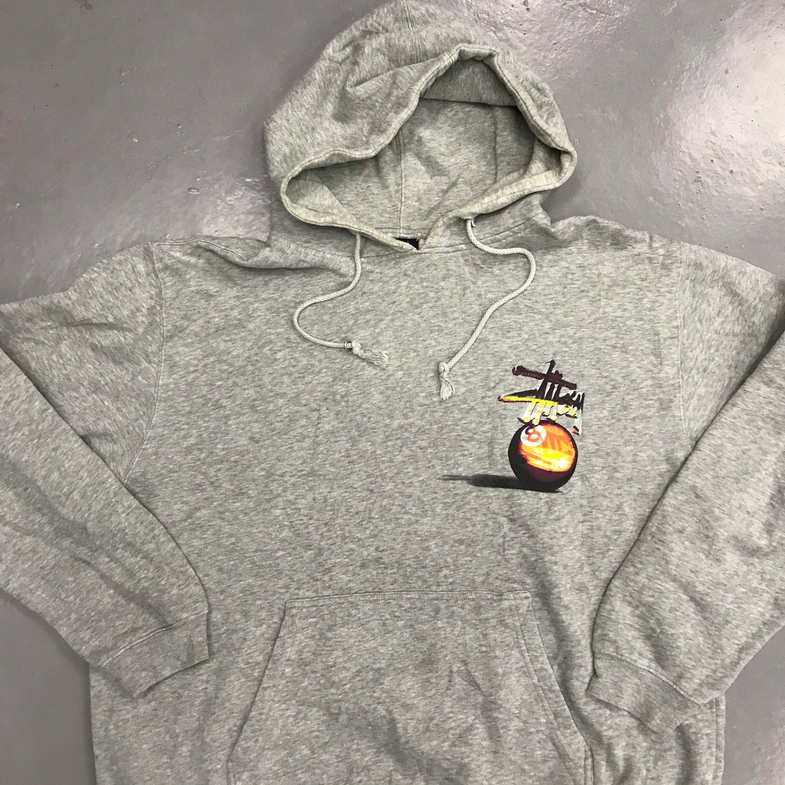 STUSSY 8 Ball Hoodie Pullover Sweater 257 Etsy
