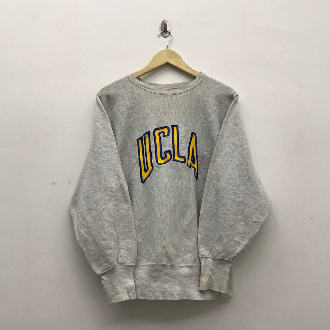 CHAMPION UCLA Spellout Reverse Weave Hoodie Sweatshirt 234 | Etsy