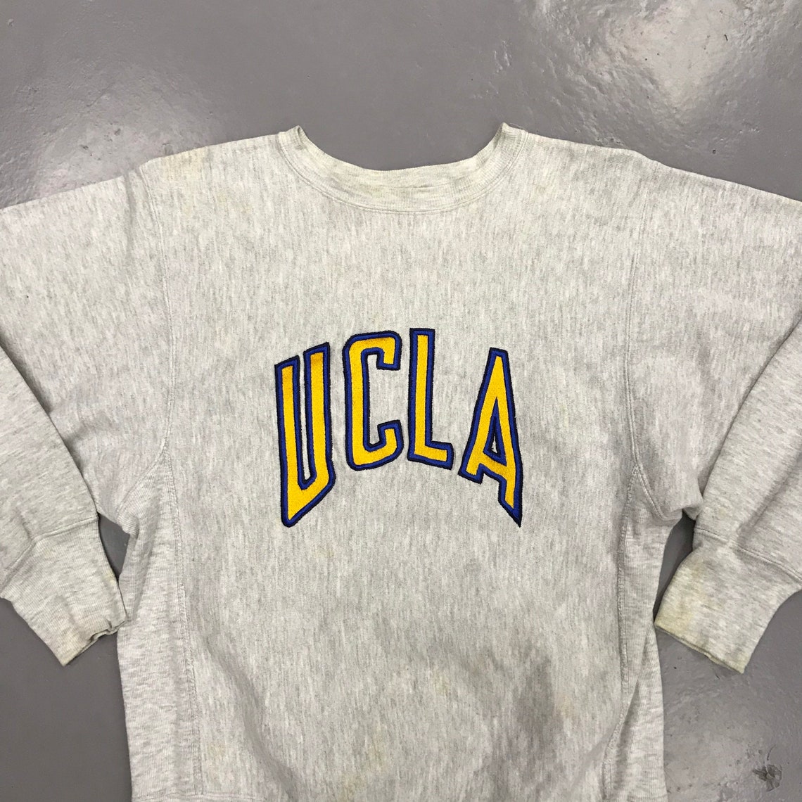 CHAMPION UCLA Spellout Reverse Weave Hoodie Sweatshirt 234 | Etsy