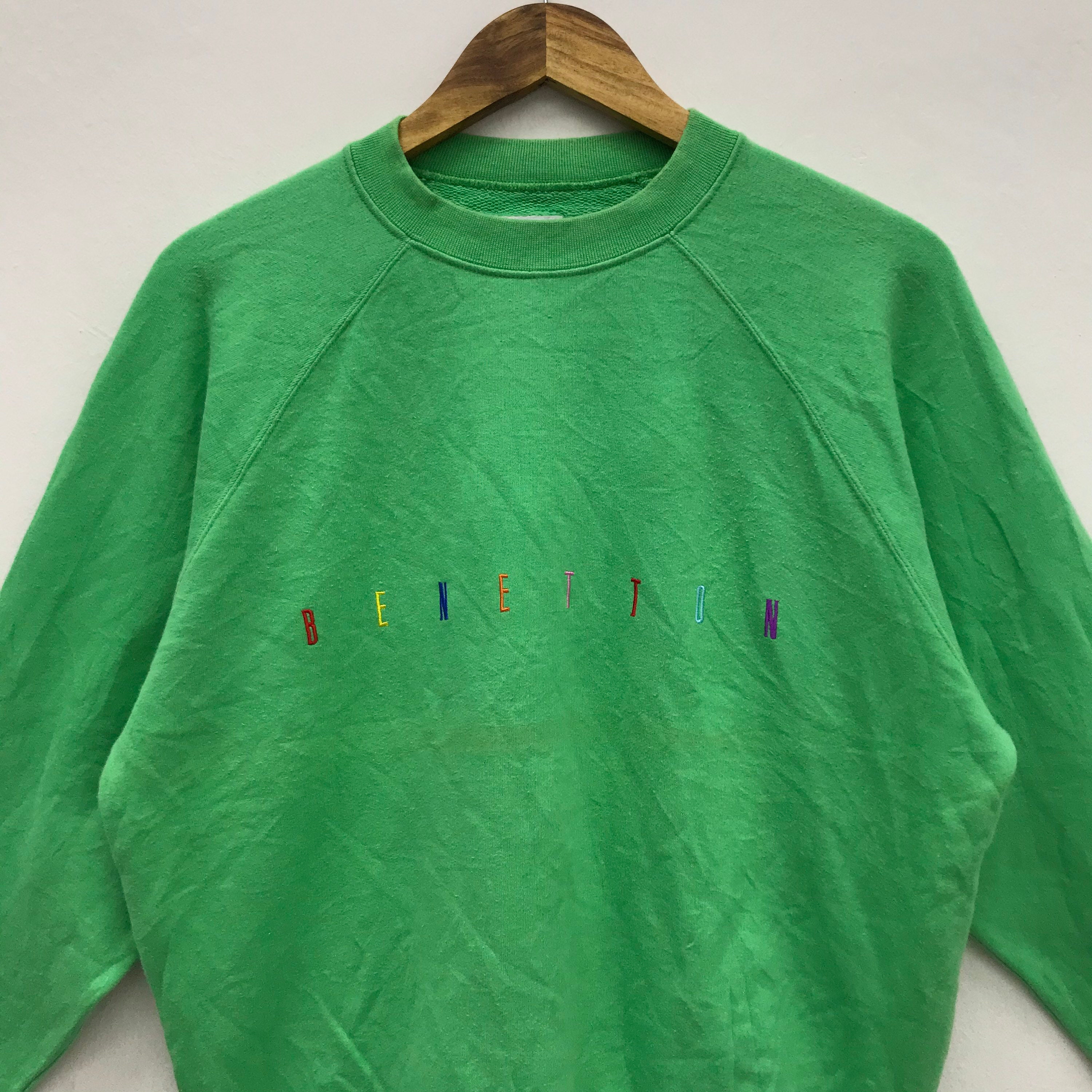 Sweatshirt à Capuche Benetton Femme - Coton Élasthanne, Confortable Et Tendance