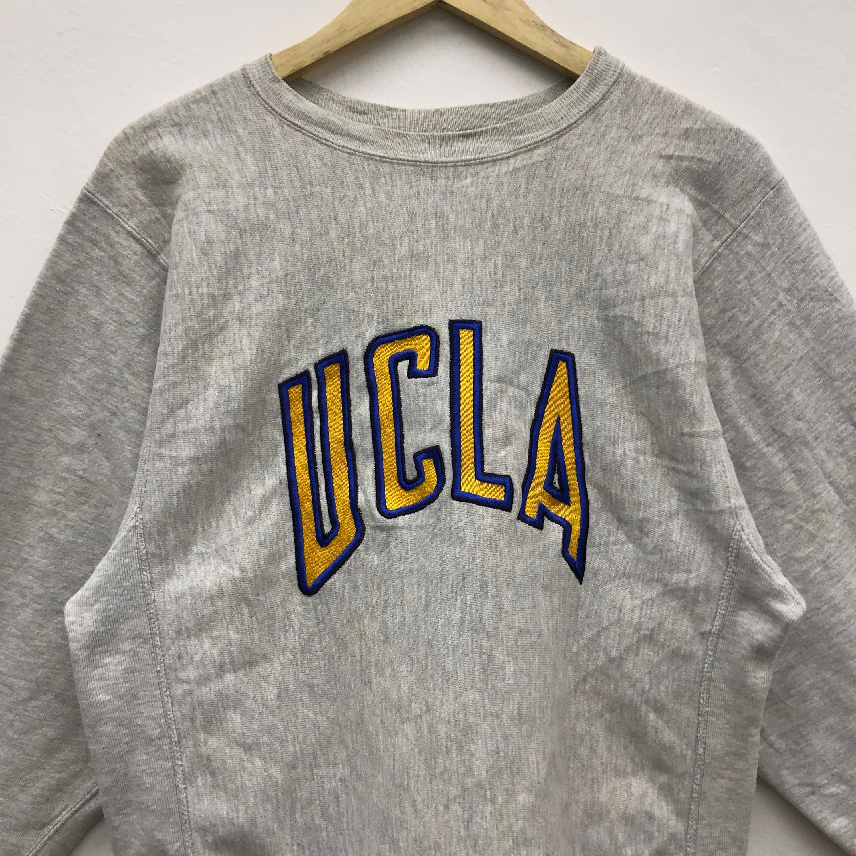 CHAMPION UCLA Spellout Reverse Weave Hoodie Sweatshirt 234 | Etsy