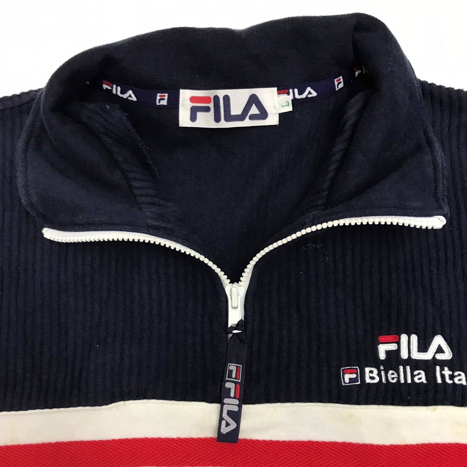 FILA Biella Italia Half Zip Sweatshirt 272 | Etsy