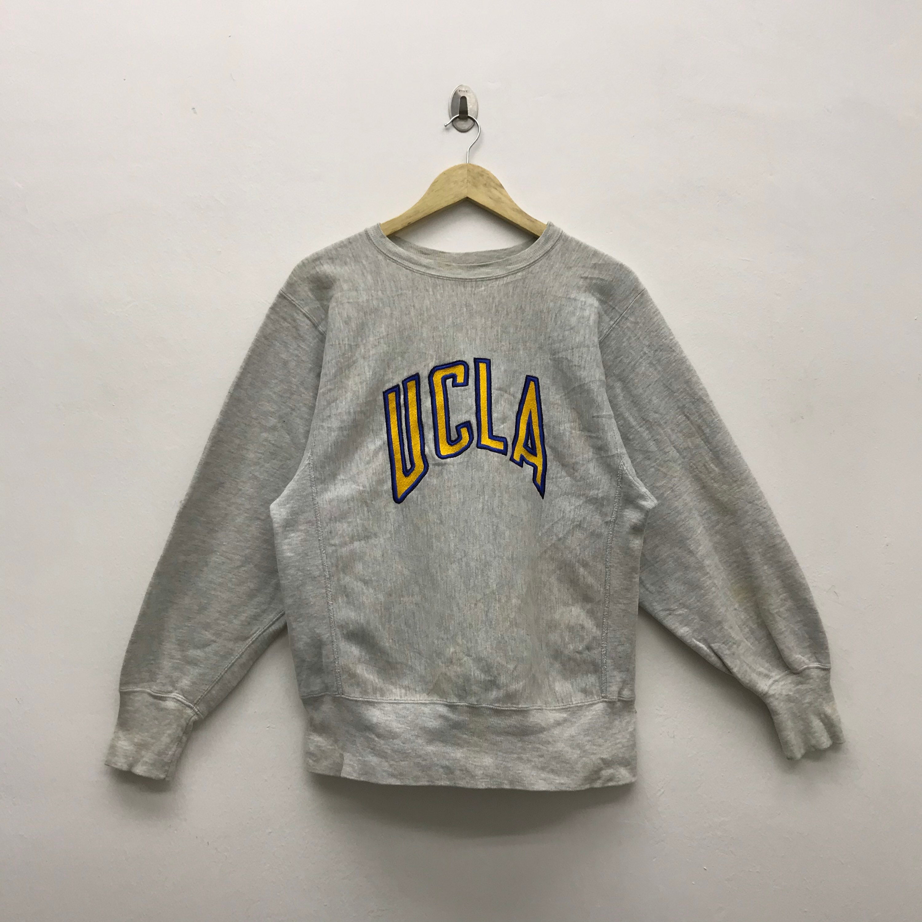 CHAMPION UCLA Spellout Reverse Weave Hoodie Sweatshirt 234 | Etsy