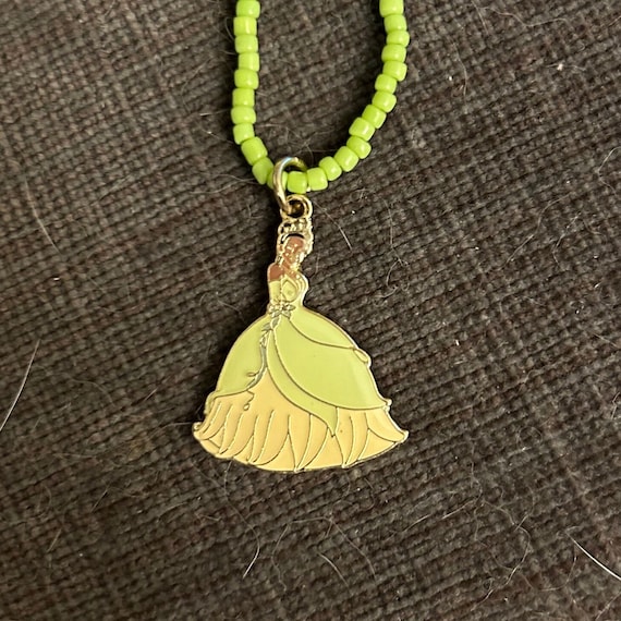 Handmade Disney Princess and the frog Tiana necklace