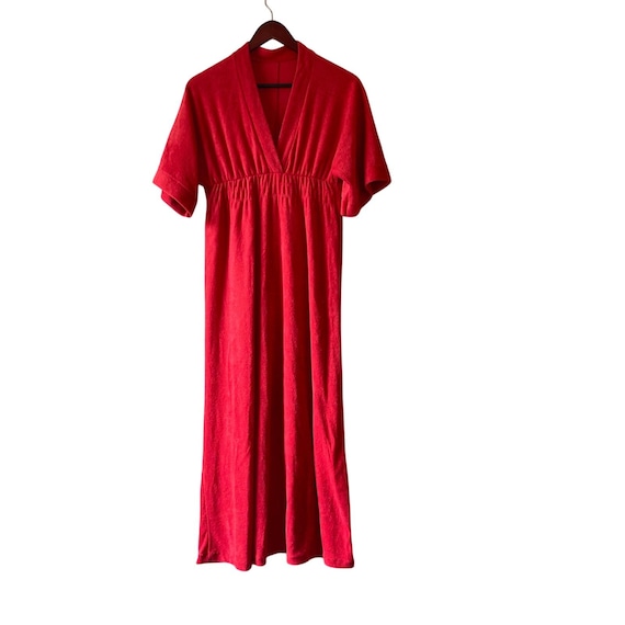 terry cloth midi dress Gain Terry Cloth Midi Dress