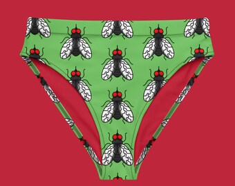 Fly High-Waist Bikini Unterteil