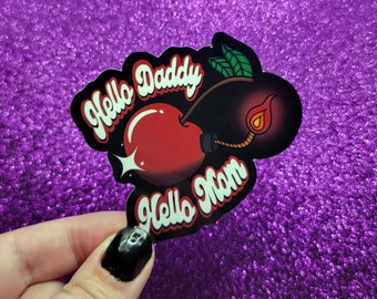 Cherry Bomb Sticker 3"x3"