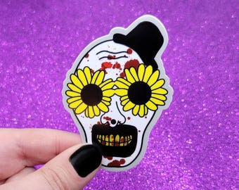 Clown Horror Movie Sticker 2.5x3