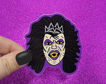 Demon Angela Horror Movie Sticker 3x3