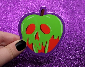 Poison Apple Sticker 3"x3"