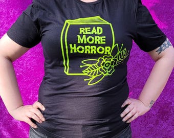 Read More Horror Black T Shirt