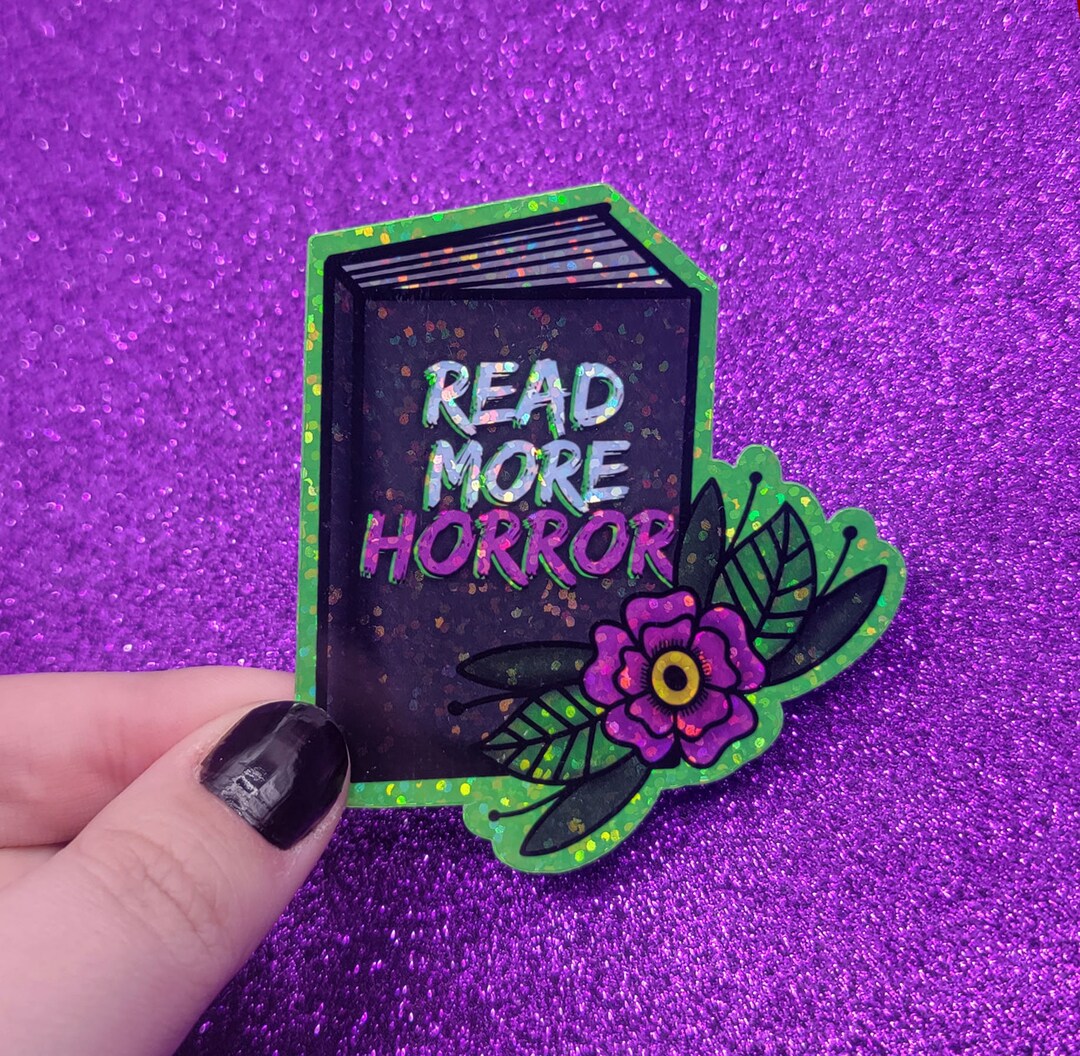 Read More Horror Sticker 3.5x4 Etsy