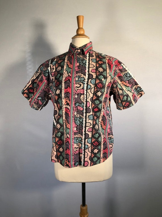1980s Women's Hawaiian Shirt by Wrangler