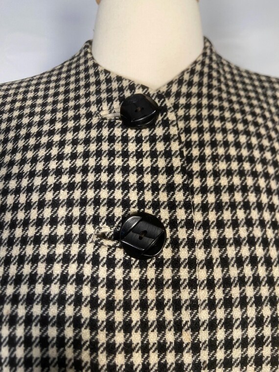 1940s Short Houndstooth Jacket - image 6