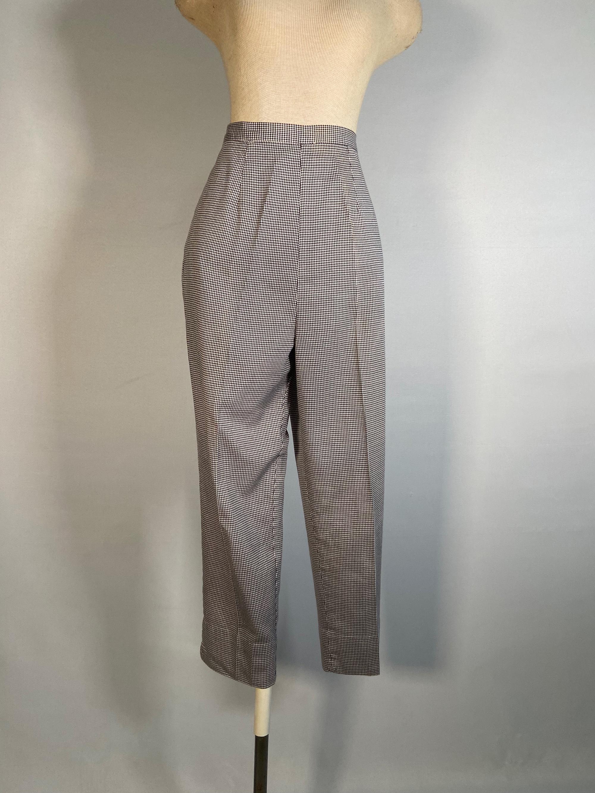 1960s Houndstooth Pedal Pushers