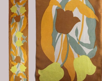 1970s Mod Acetate Scarf