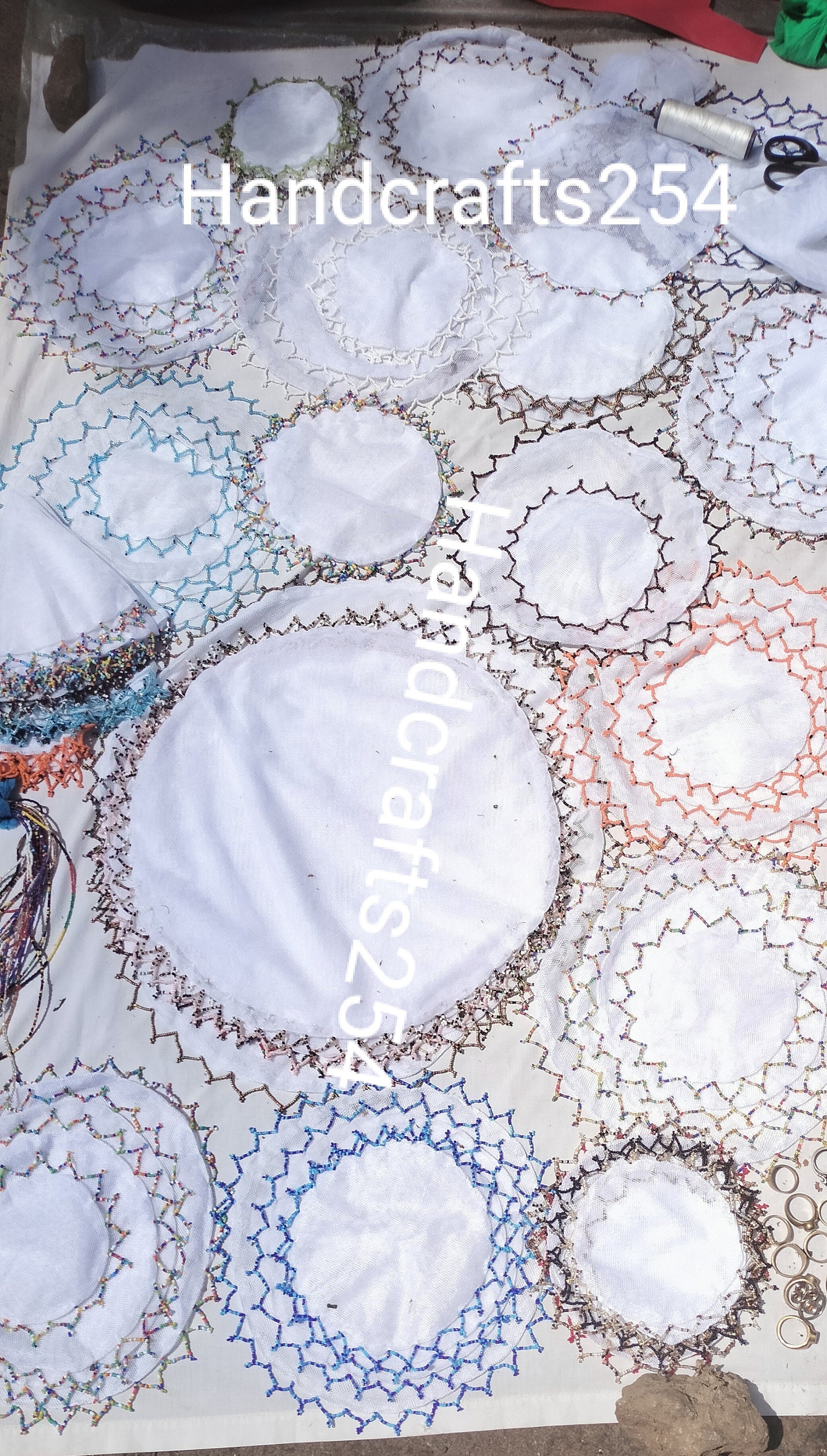 Set of Beaded Food Coversglass/ Jug or Fruits Coverbeaded Etsy UK