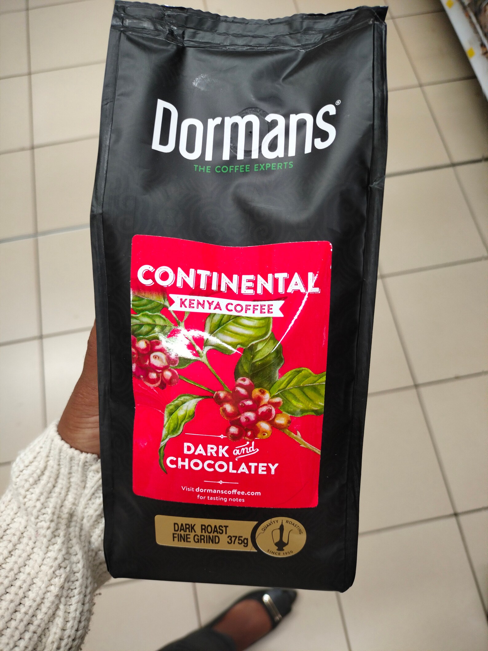 Dormans continental dark chocolatey coffee/ Kenya coffee/ dark Etsy