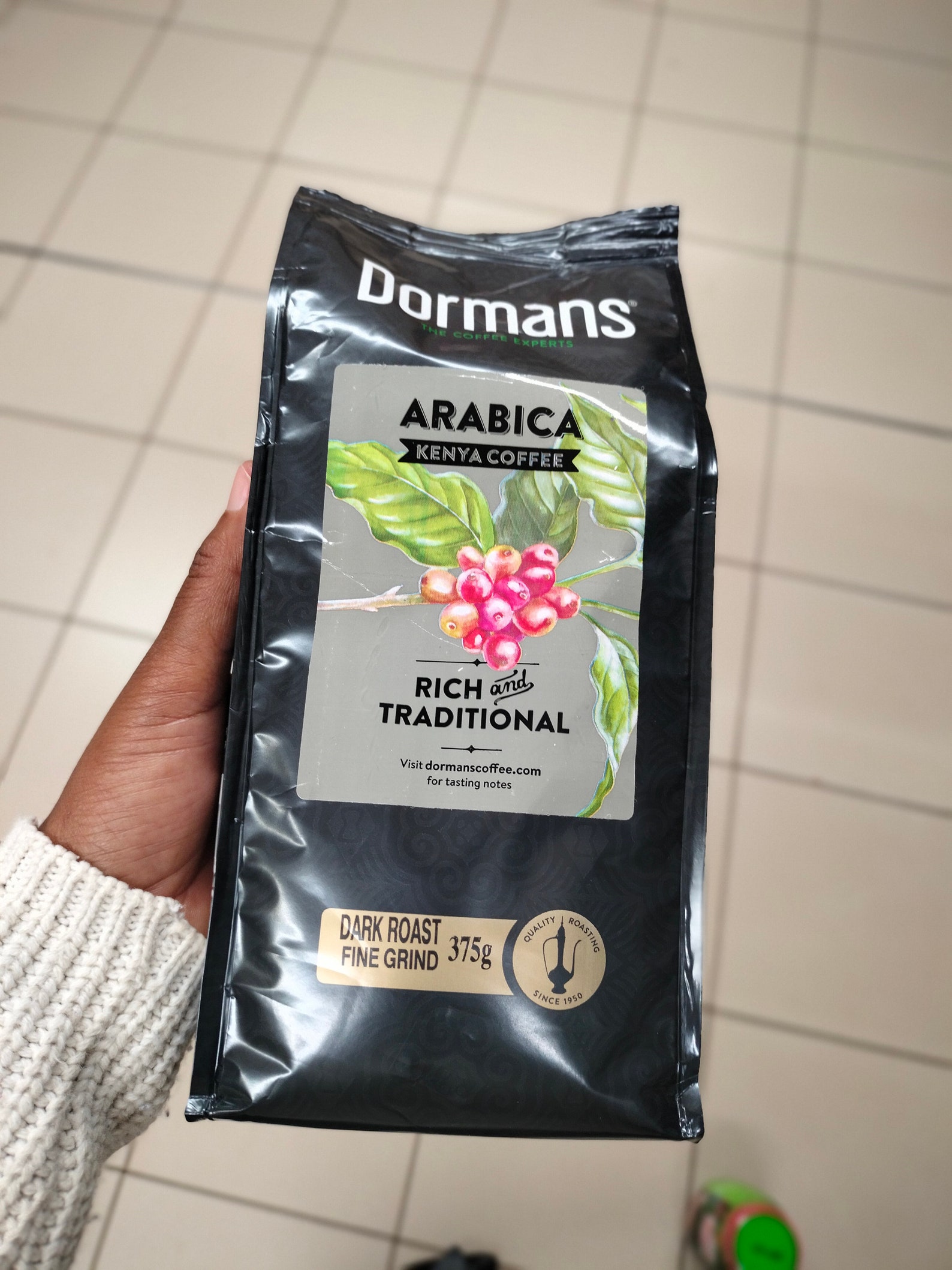 Dormans Arabica rich and traditional coffee/ Kenya coffee/dark Etsy