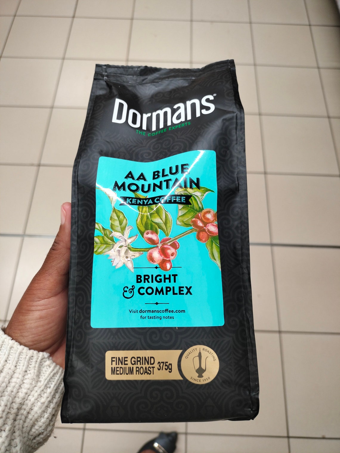 Dormans AA blue mountain coffee/ Kenya coffee/ fine grind Etsy