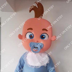 Baby Boy Reveal DARMOWA WYSYŁKA Kostium maskotki Kostium maskotki z kreskówek Profesjonalny kostium świąteczny Urodziny Boże Narodzenie - Darmowa wysyłka