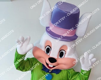 Easter Bunny Mascot Costume Easter Holiday Christmas - Free Shipping