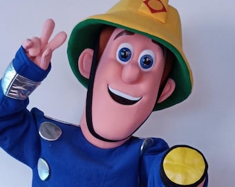 Fireman FREE SHIPPING Mascot Costume Easter Holiday Christmas - Free Shipping