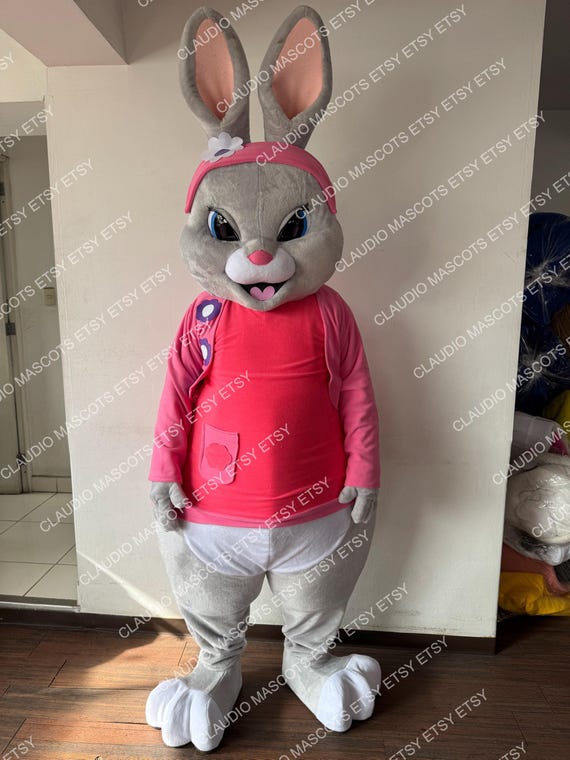 Costume Da Coniglietto Per Adulti - Set Accessori Con Orecchie, Papillon E Coda - Foto 12